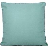 Fusion - Plain Dye - Water Resistant Outdoor Filled Cushion - 43 x 43cm in Teal