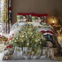 Fusion Christmas Tree Duvet Set - Db - Multi
