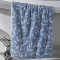 Dreams & Drapes Bathroom - Sandringham - 100% Cotton Bath Towel - 70 x 130cm in Pale Blue