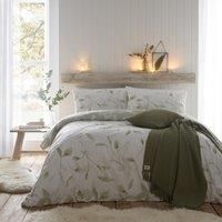 Drift Home - Eliza - Eco-Friendly Duvet Cover Set - King Bed Size in Green