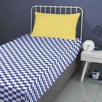 Bedlam - Beckett Stripe - 25cm Fitted Bed Sheet - Single Bed Size in Multi