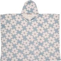 Bedlam Sherpa Fleece Poncho, Duck Egg, 75 x 92.5cm