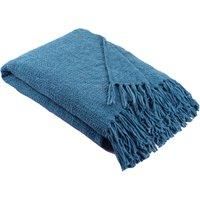 Appletree Chenille 130cm x 180cm Throw Teal