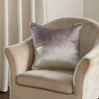 Fusion - Chocolate Brown Ombre Cushion (43 x 43cm) - Filling Included - Shimmer Cushion in Brown - Two Tone - Chocolate Cushion with Cover Included/Cushion Inserts - Matching Curtains Available
