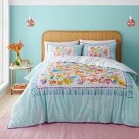 Duvet Cover Set 100% Cotton Festival by Appletree in Duck Egg