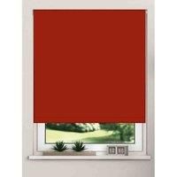 Thermal Blackout Roller Blinds 175cm Drop x Width 75cm Red