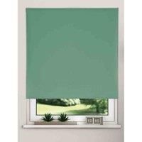Thermal Blackout Blinds, Basil 70cm (27.55"), 165cm Drop - Blackout Roller Blinds For Inside and Outside Recess Fitting - Window Blinds of Multiple Colours and Sizes by New Edge Blinds
