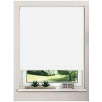 New Edge Blinds Thermal Blackout Roller Blinds 70Cm White