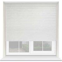 Temporary Dim Out Pleated Blind Shade 200cm Drop 60cm Width Charcoal Grey Pleated Blind