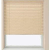 152cm Drop, 25mm Slat PVC Venetian Blind Natural