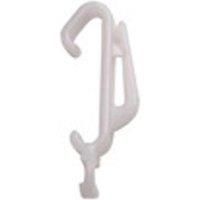 New Edge Blindswhite Aluminium Curtain Track Gliders X10