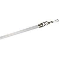 New Edge Blindscurtain Draw Rod pair 75Cm Clear Dr