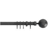 Finesse Extendable Metal Curtain Pole 22-25mm (Gun Metal 120cm - 210cm)