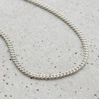 Posh Totty Designs Men's Mens Sterling Silver Curb Chain