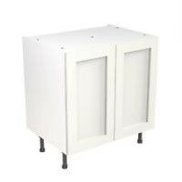 Kitchen Kit Cabinet Shaker Base Units Matt White Doors & Soft Closing Hinges
