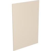 KitchenKIT Base 65cm Shaker End Panel - Matt Cashmere
