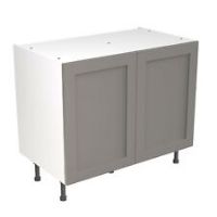 Kitchen Kit Cabinets Shaker Base Units Matt Dust Grey Door Soft Closing Hinges