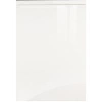 Kitchen Kit Flatpack J-Pull Super Gloss Sample in White