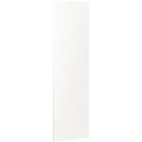 Kitchen Kit Flatpack J-Pull Kitchen Cabinet Panel Super Gloss Larder End 2150mm in White Mdf