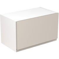KitchenKIT JPull Handleless 60cm Wall Bridge Unit  Gloss Light Grey