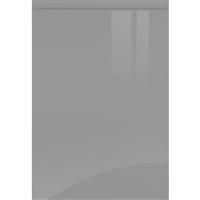 Kitchen Kit Flatpack J-Pull Super Gloss Sample in Dust Grey