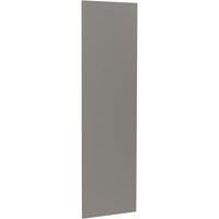 KitchenKIT J-Pull Handleless 65cm Wall End Panel - Gloss Dust Grey