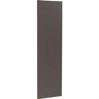 Kitchen Kit Flatpack J-Pull Kitchen Cabinet Larder End Ultra Matt 2150mm in Graphite Mdf