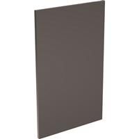 Kitchen Kit Flatpack Slab Appliance Door Super Gloss 715x446mm in Graphite Mdf