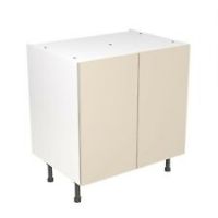 Kitchen Kit Cabinets Slab Base Units Matt Cashmere Doors & Soft Closing Hinges