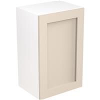 Kitchen Kit Flatpack Shaker Kitchen Cabinet Wall Unit Ultra Matt 450mm in Cashmere MFC