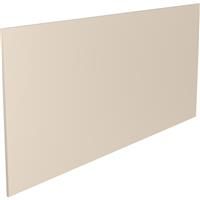 Kitchen Kit Flatpack Shaker Kitchen Cabinet Breakfast Bar Back Ultra Matt 2100mm in Cashmere Mdf