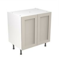 Kitchen Kit Cabinets Shaker Base Units Matt Light Grey Doors Soft Closing Hinges