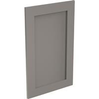 Kitchen Kit Flatpack Shaker Appliance Door Ultra Matt 715x446mm in Dust Grey Mdf