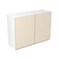 Kitchen Kit Cabinets J-Pull Wall Units Matt Cashmere Handleless Doors