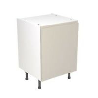 Kitchen Kit Cabinets J-Pull Base Unit Matt Light Grey Handleless Door Soft Close