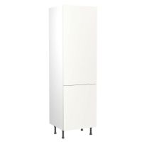 Kitchen Kit Cabinets Value Slab Tall Units Matt White Door & Soft Close Hinges
