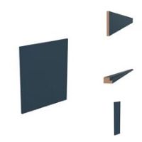 Slab Matt Indigo Blue Appliance Door, Panel, Rail, Plinth, Tape for Kitchen Kit