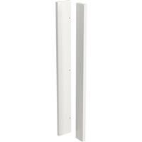 Kitchen Kit Flatpack J-Pull Kitchen Cabinet Corner Post Super Gloss 720mm in White MFC