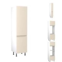Kitchen Kit Cabinets J-Pull Tall Units Gloss Cashmere Handleless Door Soft Close