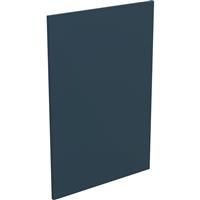 Kitchen Kit Flatpack J-Pull Kitchen Cabinet Base End Ultra Matt 900mm in Indigo Blue Mdf