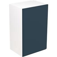 Kitchen Kit Flatpack J-Pull Kitchen Cabinet Wall Unit Ultra Matt 450mm in Indigo Blue MFC