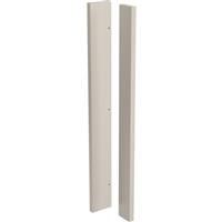 Kitchen Kit Flatpack Value Slab Kitchen Cabinet Corner Post Matt 720mm in Light Grey MFC