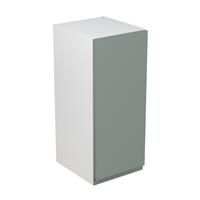 Kitchen Kit Flatpack J-Pull Kitchen Cabinet Wall Unit Matt Sage 300mm in Green