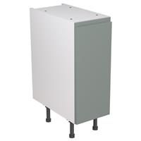 Kitchen Kit Flatpack J-Pull Kitchen Cabinet Base Unit Matt Sage 300mm in Green