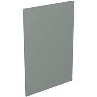 Kitchen Kit Flatpack Shaker Kitchen Cabinet Base End Matt Sage 600mm in Green