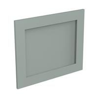 Kitchen Kit Flatpack Shaker Appliance Door Matt Sage 490x596mm in Green