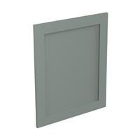 Kitchen Kit Flatpack Shaker Appliance Door Matt Sage 715x596mm in Green