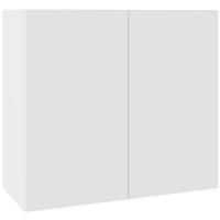 Kitchen Kit Slab Supergloss Wall Kitchen Cabinet Flatpack 800mm in White