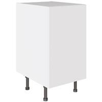 Kitchen Kit Slab Supergloss Base Kitchen Cabinet Flatpack 450mm in White