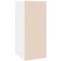 Kitchen Kit Flatpack Wall Cabinet Slab Supergloss 300mm in Cashmere